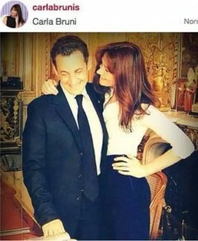 SARKOZY CARLA BRUNI INSTAGRAM