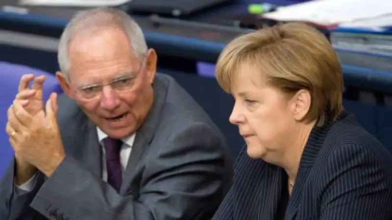 schauble MERKEL