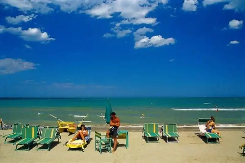 spiaggia  Riccione 