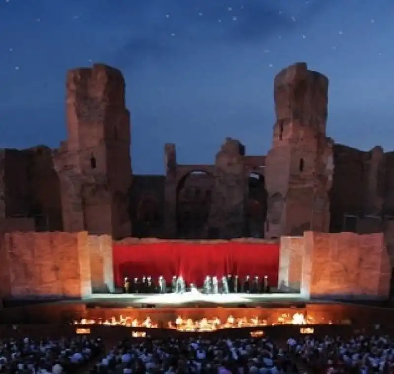 TERME DI CARACALLA CONCERTI ESTIVI