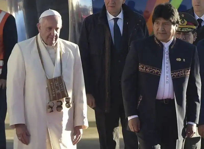 bergoglio e evo morales 6