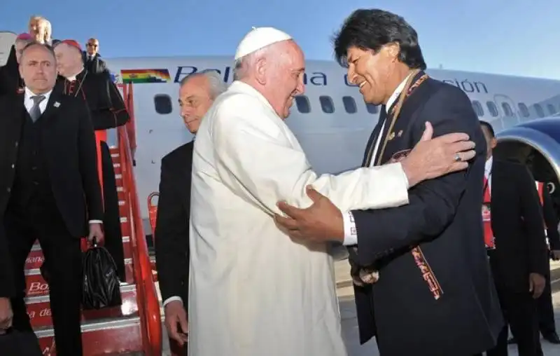 bergoglio e evo morales 8