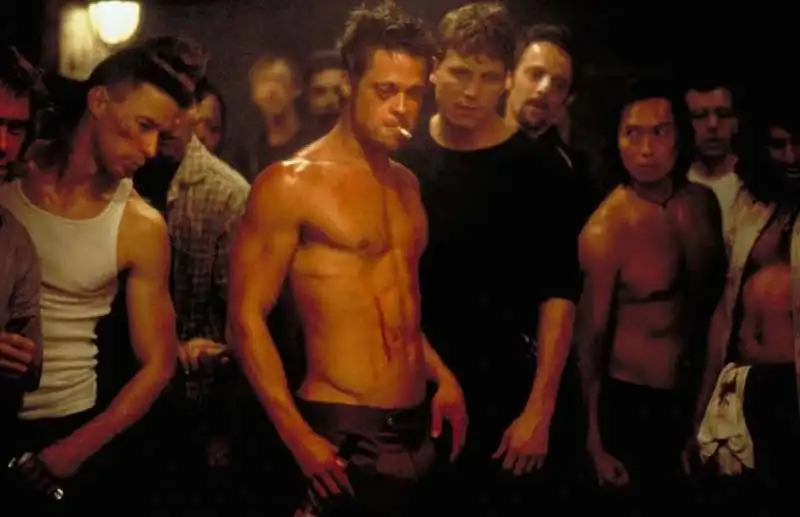 Brad Pitt in Fight Club