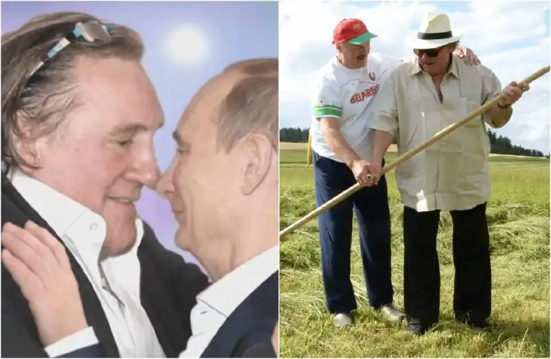 DEPARDIEU PUTIN LUKASHENKO