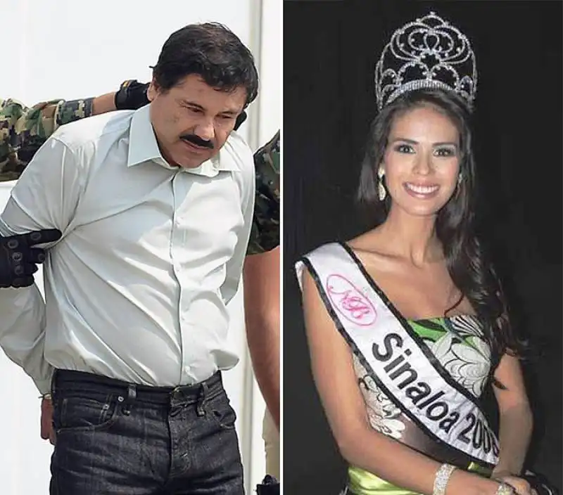 el chapo con la moglie emma coronel