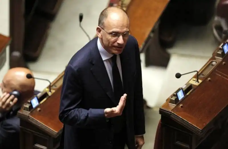 ENRICO LETTA LASCIA IL PARLAMENTO