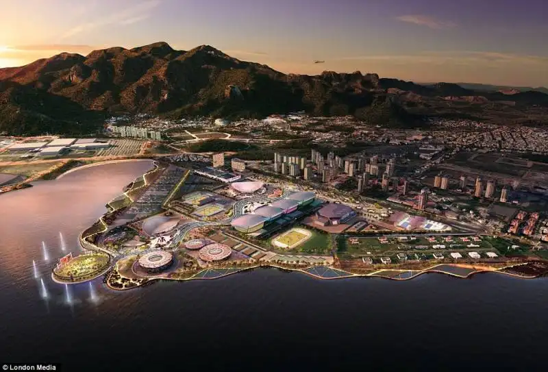 il progetto del villaggio olimpico di rio de janeiro