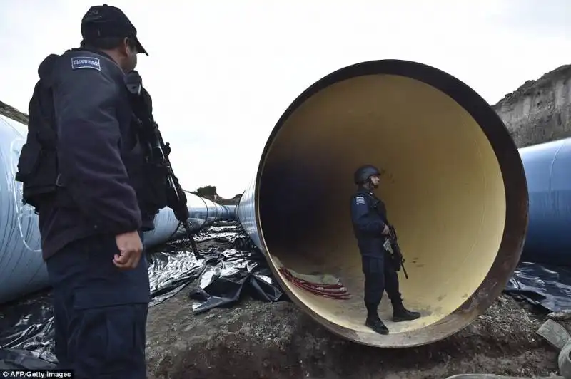 ispezione polizia messicana