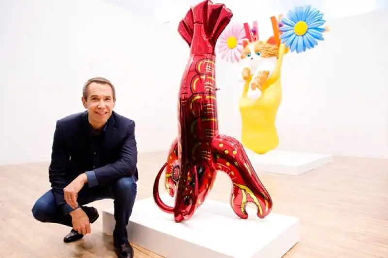 jeff koons at frieze london