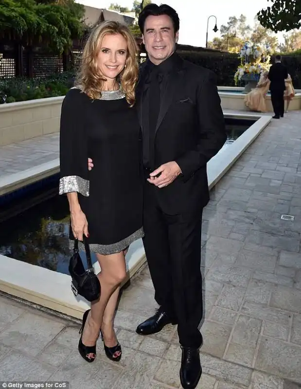 john travolta e kelly preston