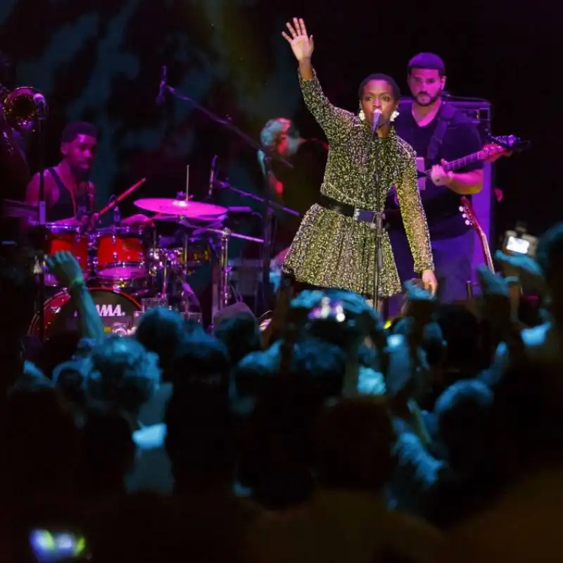 lauryn hill alla cavea foto musacchio e ianniello  11