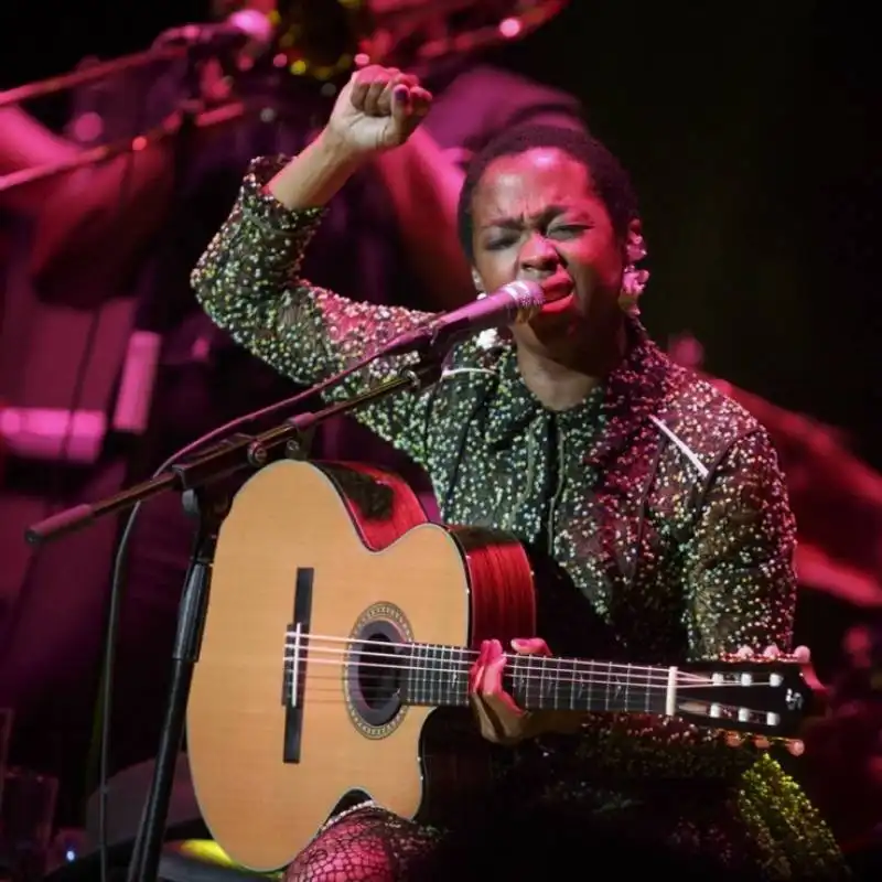 lauryn hill alla cavea foto musacchio e ianniello  20