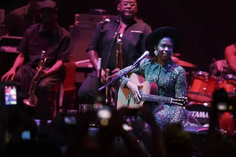 lauryn hill alla cavea foto musacchio e ianniello  21