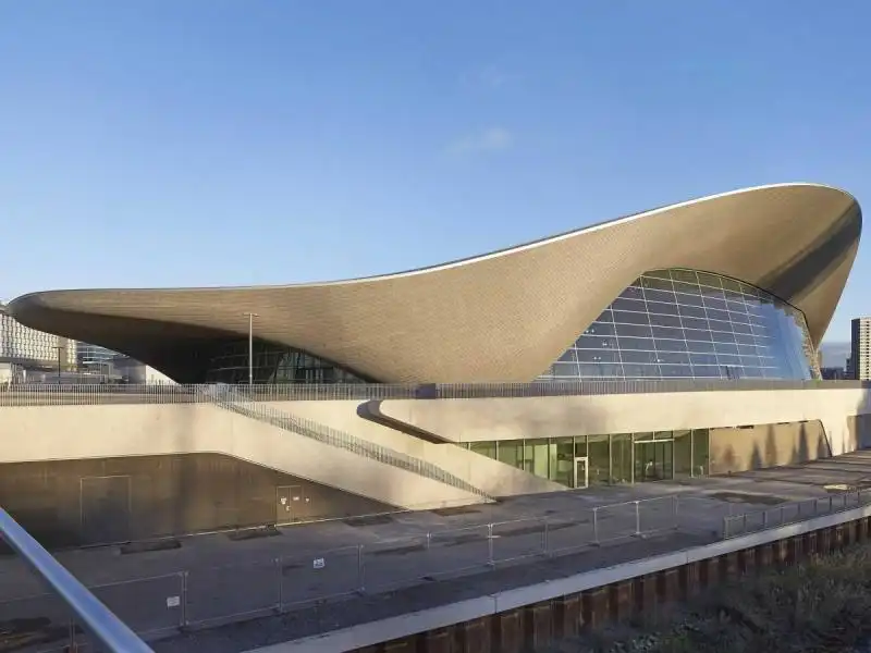 london aquatics centre, londra