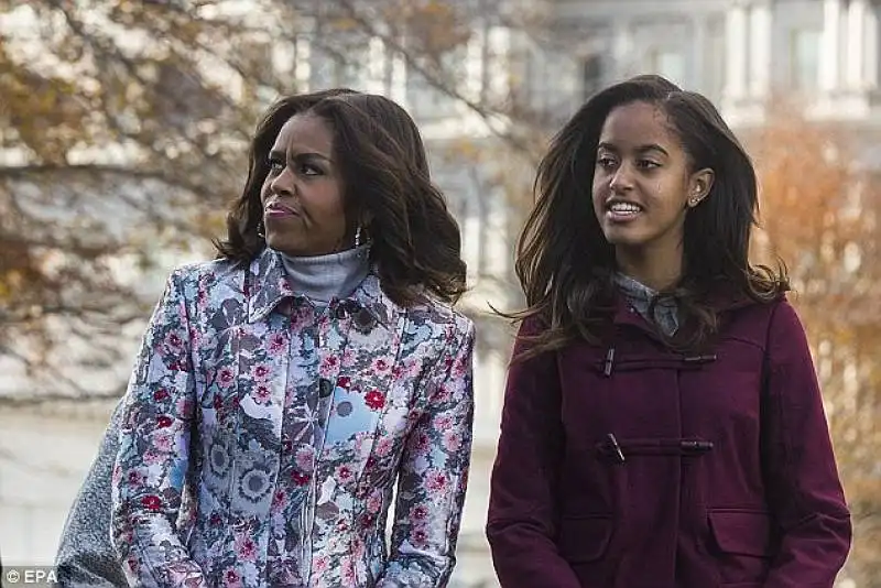 malia obama e michelle