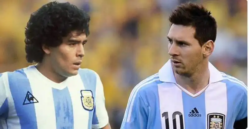 MARADONA MESSI 3