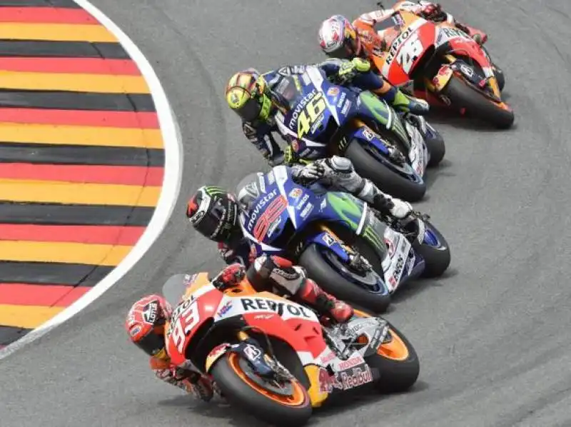 marquez lorenzo rossi pedrosa germania