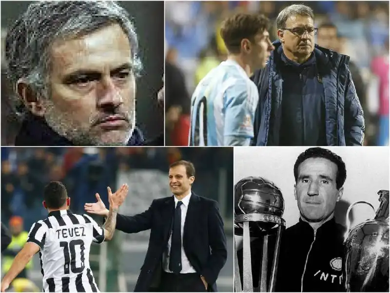 MARTINO ALLEGRI MOURINHO HERRERA