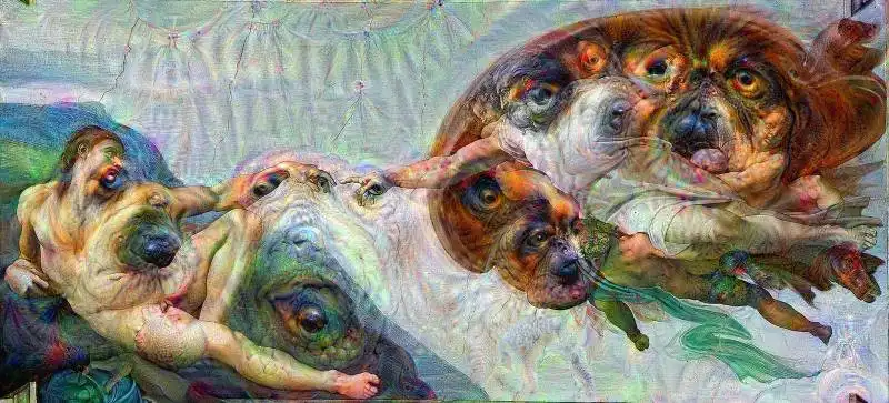 michelangelo su deep dream