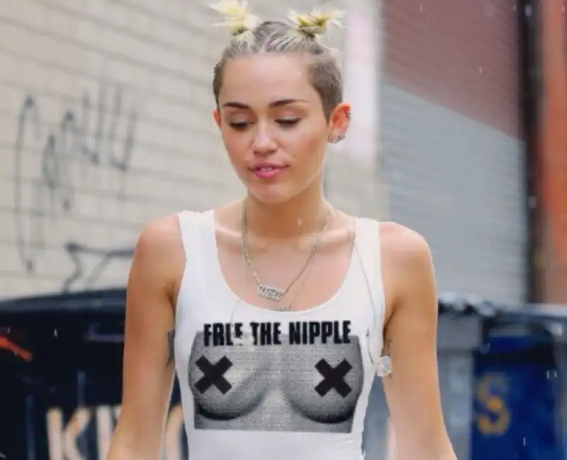 miley free the nipple