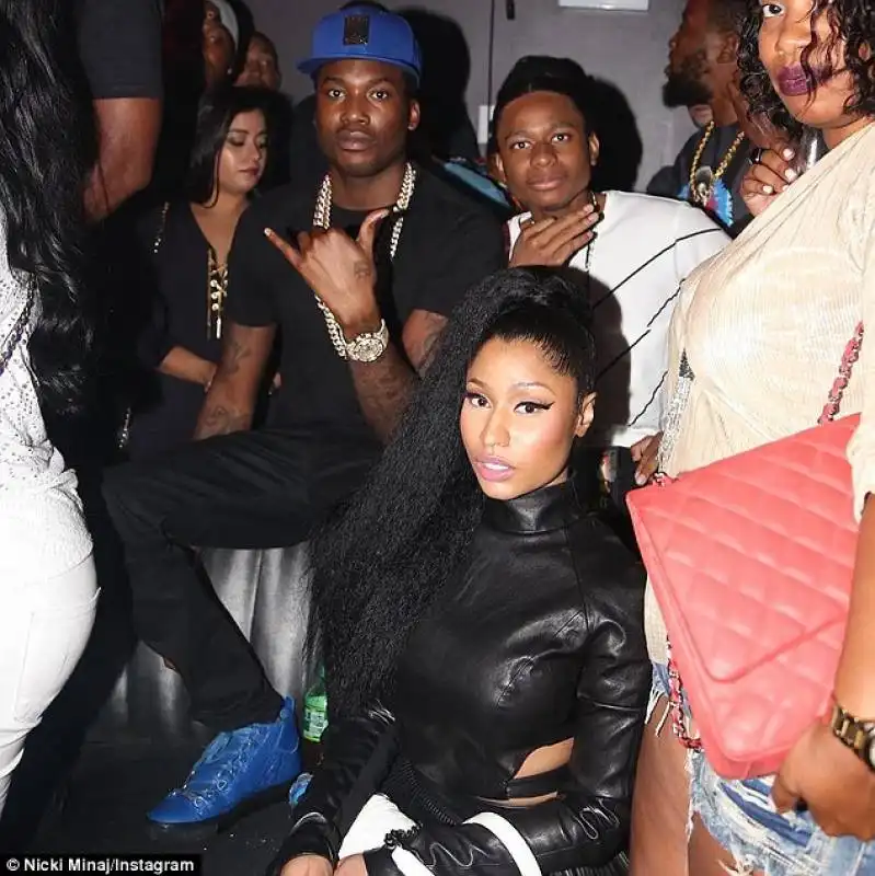 nicki e meek party