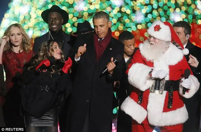 obama balla a natale