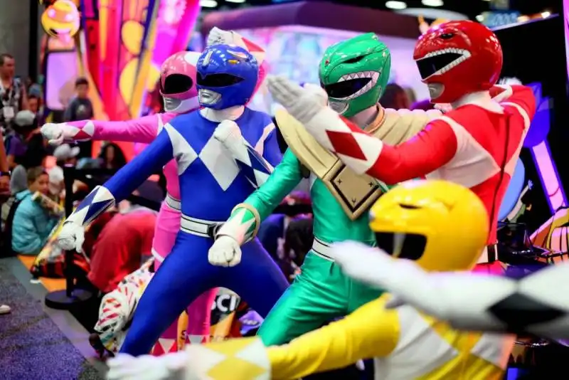 power rangers al comicon