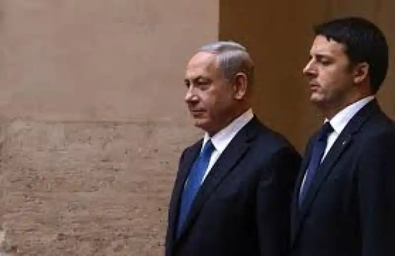 RENZI NETANYAHU