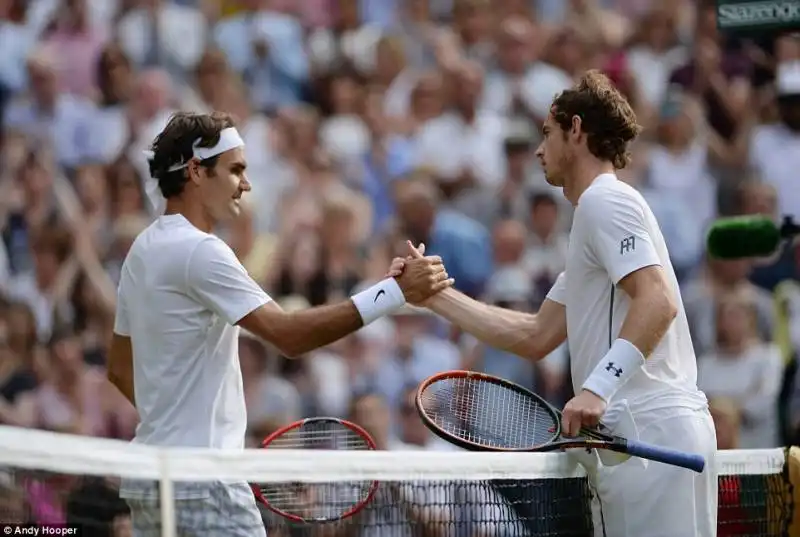 roger federer e andy murray  