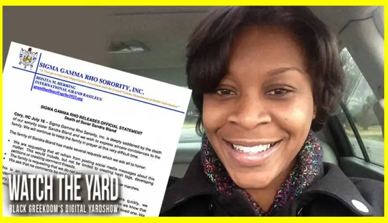 SANDRA BLAND 