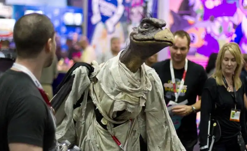 strane creature al comic con