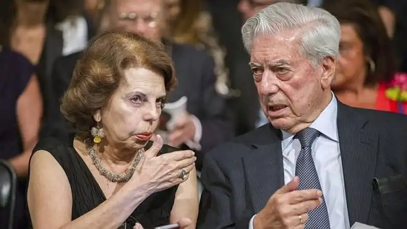 vargas llosa e moglie patricia