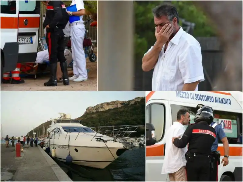 YACHT BAMBINA MORTA DISPERAZIONE PADRE