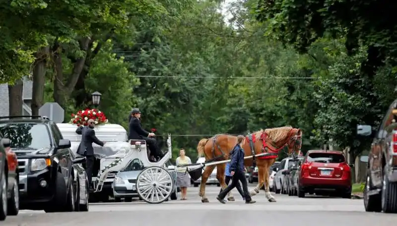 Black Power ai funerali di Philando Castile 