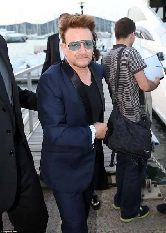 bono ospite da dicaprio