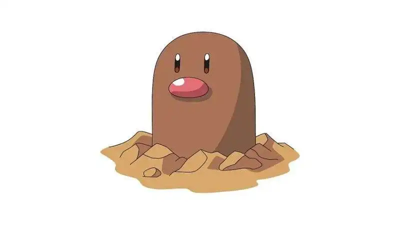 diglett il pokemon della prima generazione