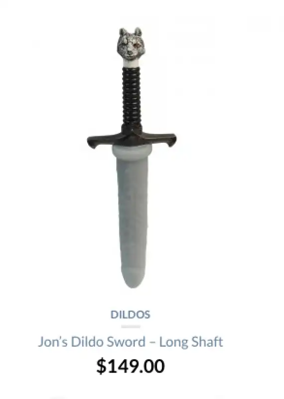 dildo ispirato a jon snow