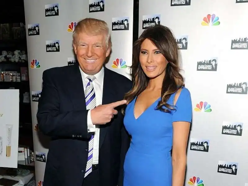 DONALD E MELANIA TRUMP