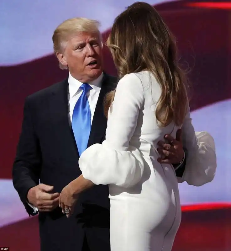 donald e melania trump    