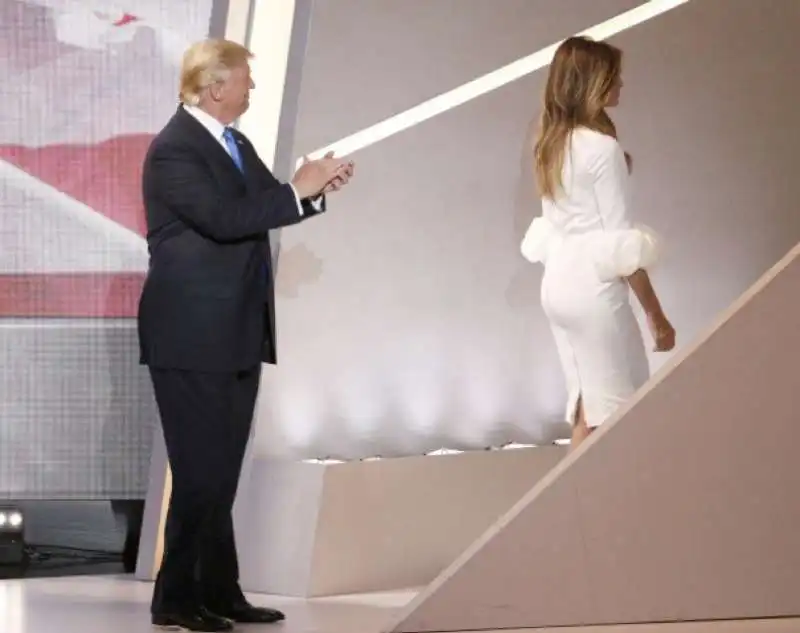 donald e melania trump  