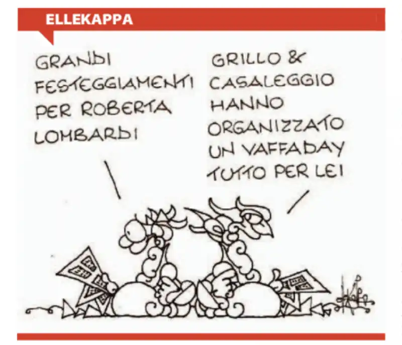 ELLEKAPPA su lombardi raggi grillo m5s