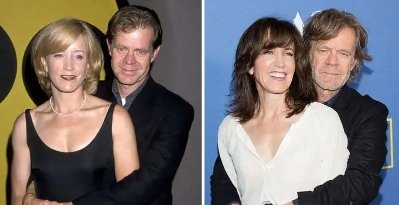 felicity huffman e william macy   19 anni insieme