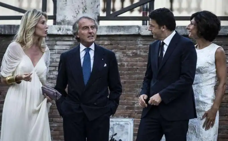 luca montezemolo e la moglie ludovica   renzi agnese landini 3