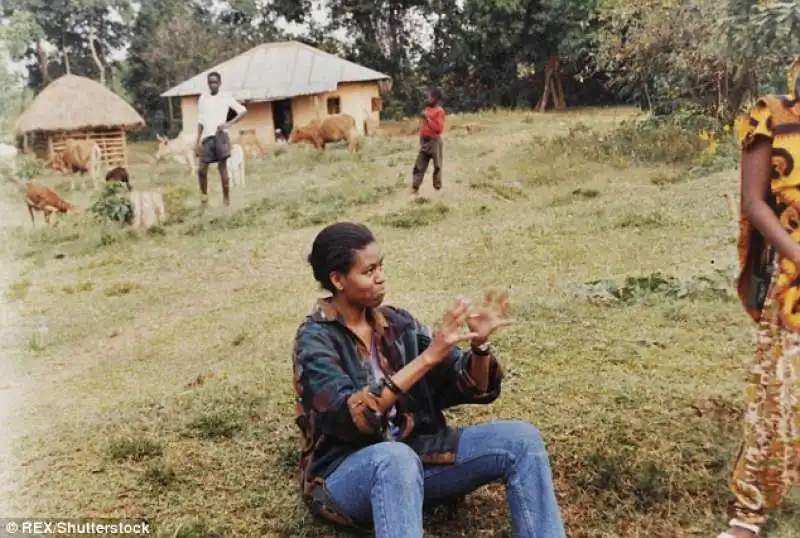 michelle obama a alego in kenya