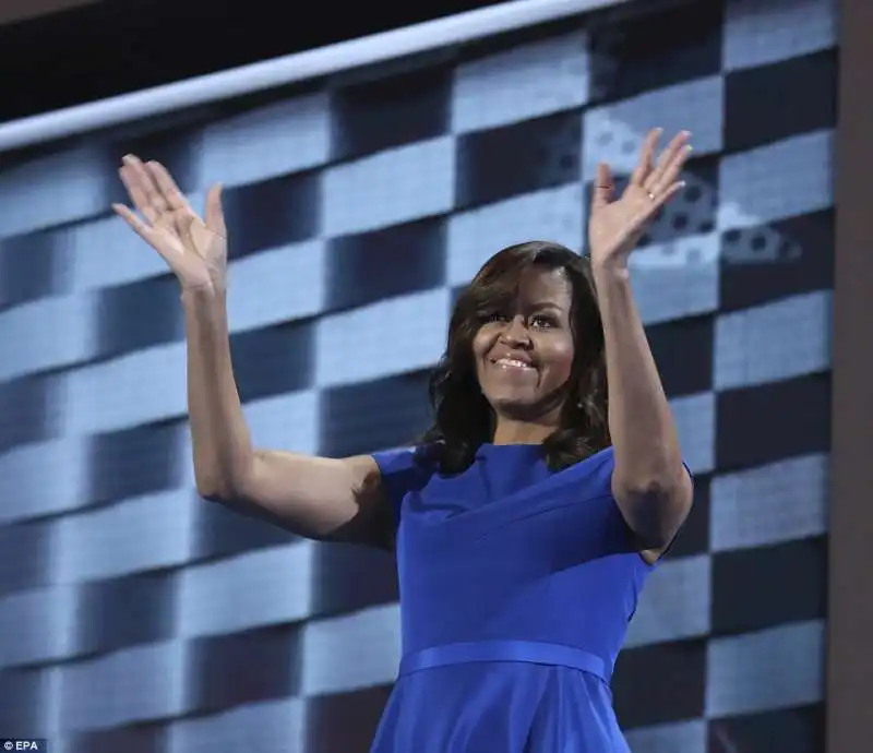 michelle obama alla convention democratica 13