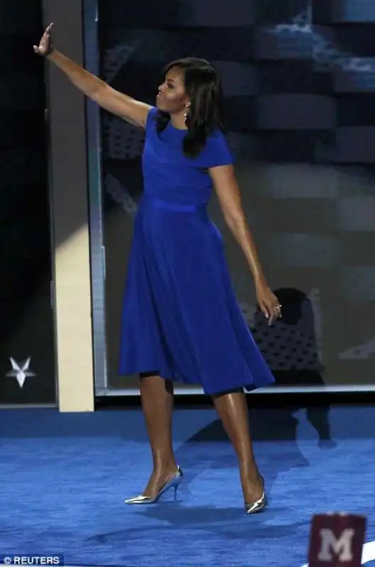 michelle obama alla convention democratica 8