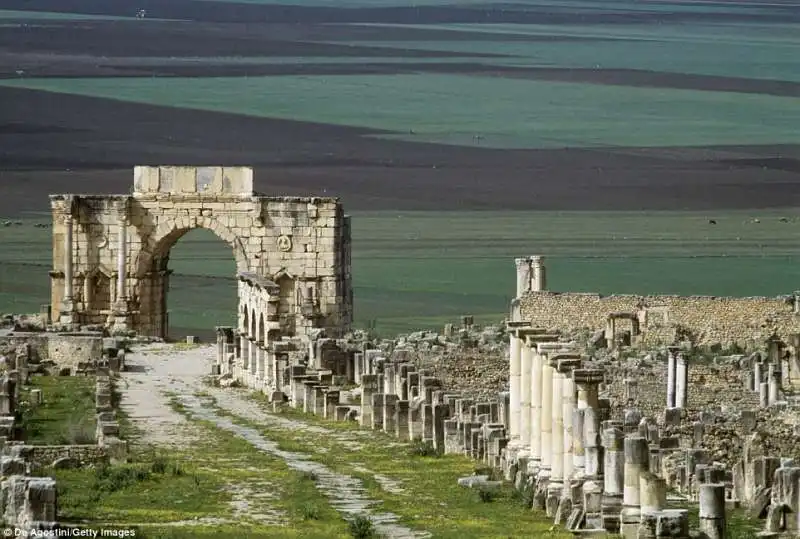 rovine volubilis in marocco