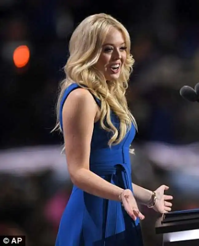 tiffany trump parla alla convention