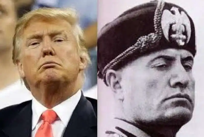 TRUMP MUSSOLINI