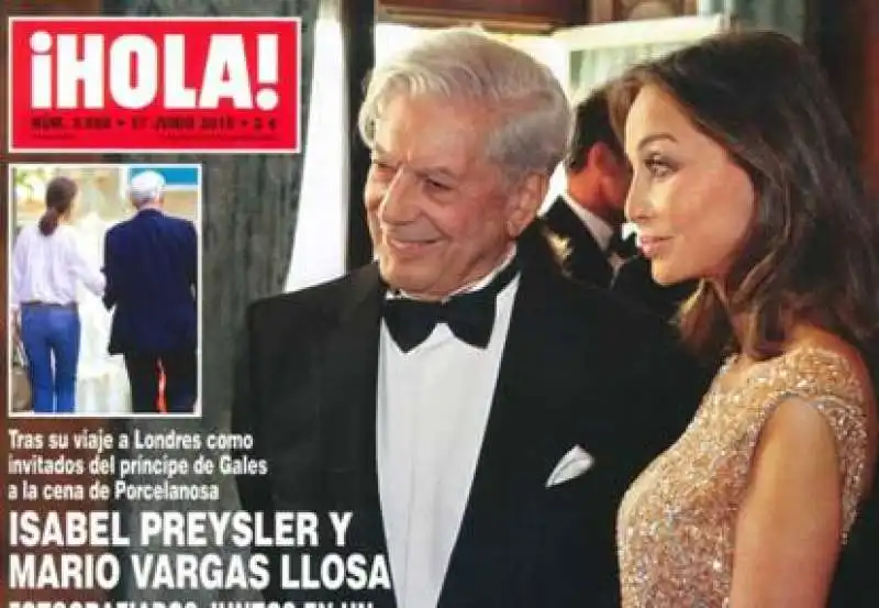 VARGAS LLOSA E ISABEL PREYSLER